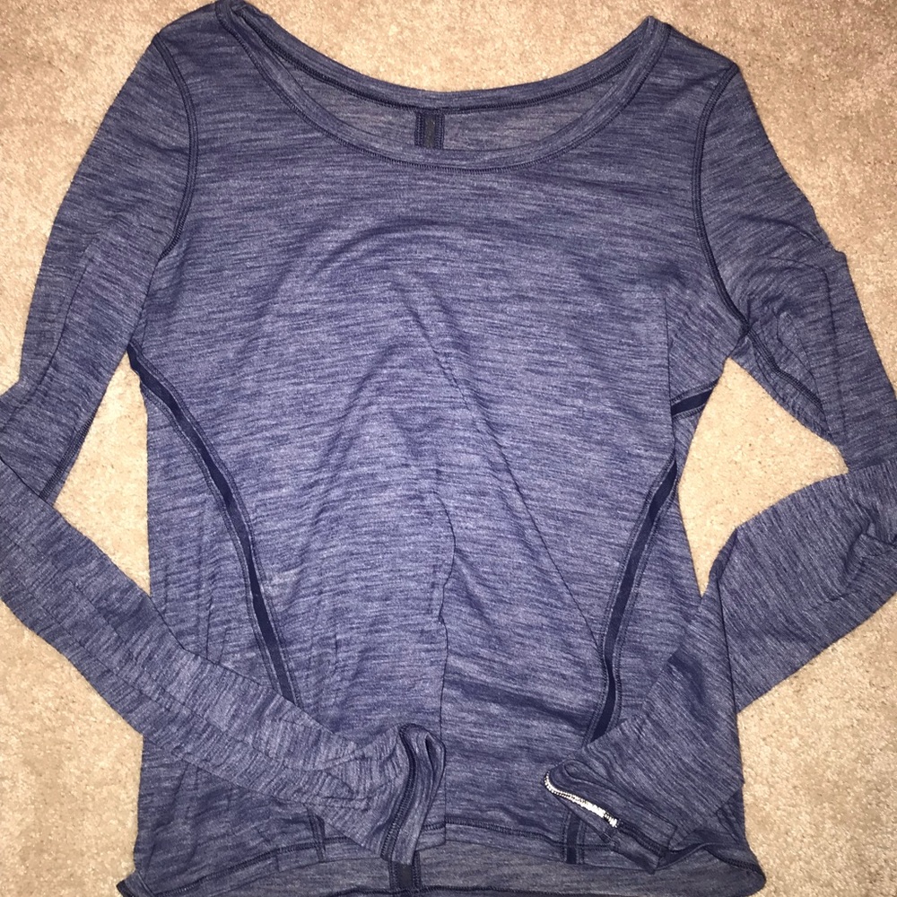 Purple Longsleeve LuLuLemon Shirt